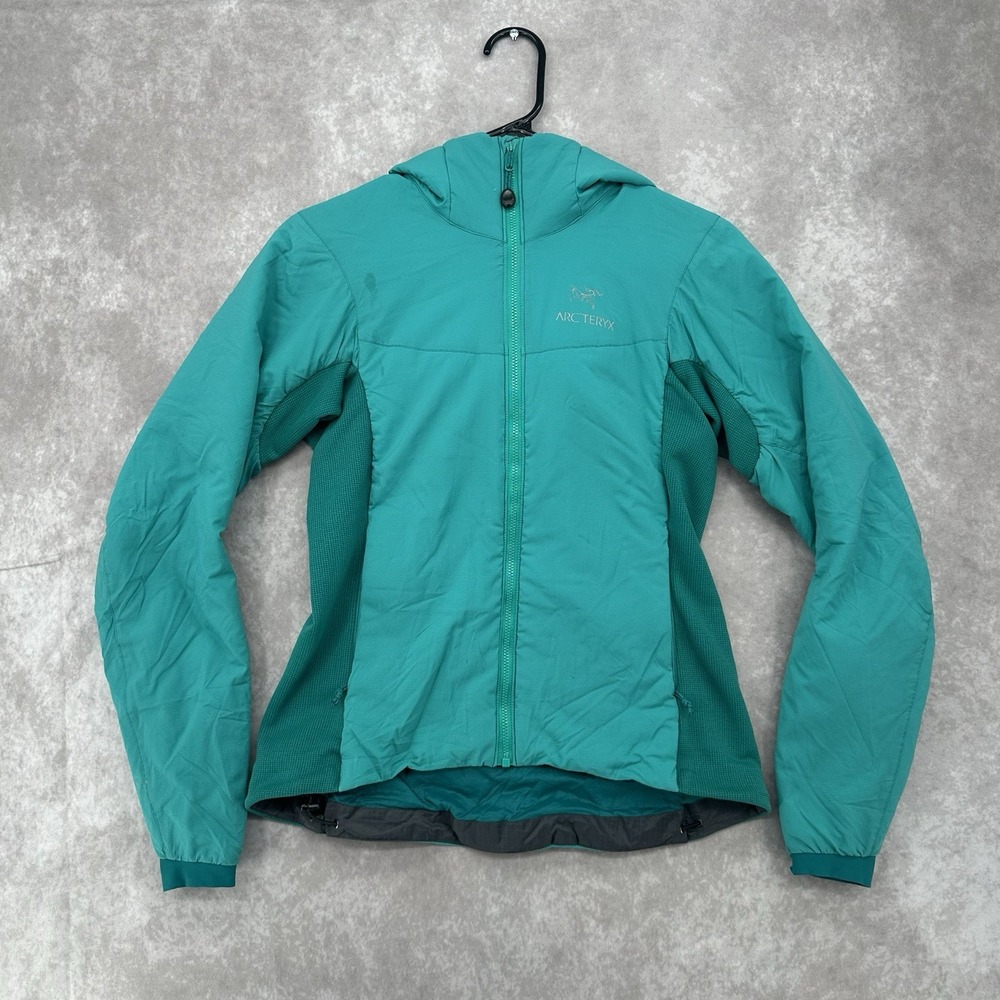 Arc'teryx Atom LT Hoody Women's XS Teal Turquoise Insulated Hooded Jacket